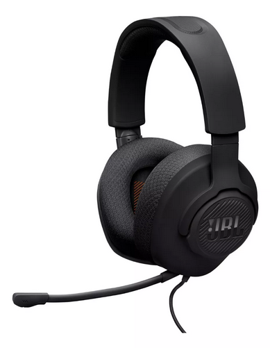 Headset Gamer Com Fio Quantum 100m2 Jbl JBLQTUM100M2BLK Com Mic - Preto