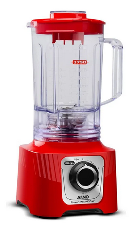 Liquidificador Arno Vermelho Powermax 1400w Ln63