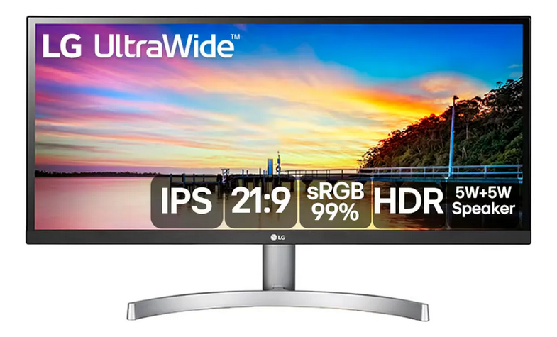 Monitor LG Ultrawide 29 Ips Full Hd 75hz 5ms 29wk600 Bivolt