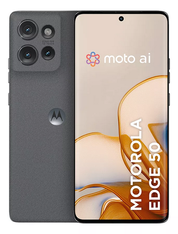 Smartphone Motorola Edge 50 5g - 256gb 24gb Ram Boost 50mp Sony Camera Moto Ai Ip68 Nfc - Grey Vegan Suede